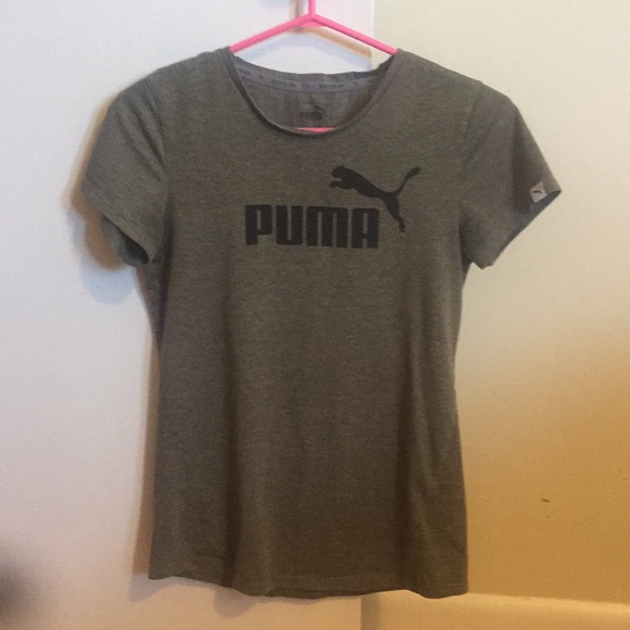 Puma Olive Green Shirt. - Picture 1 of 4